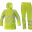 CERVA Siret Hi-Vis reflexní oblek do deště žlutý, S