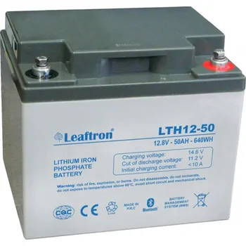 Záložní baterie akumulátor LiFePo4 Leaftron 12V 90Ah