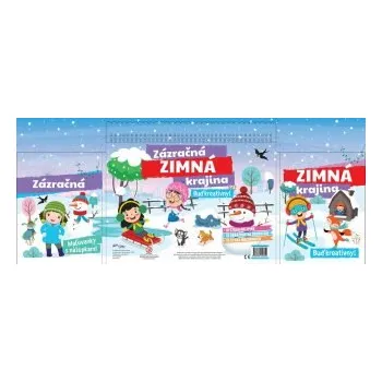 Cizojazyčná kniha Zázračná zimná krajina