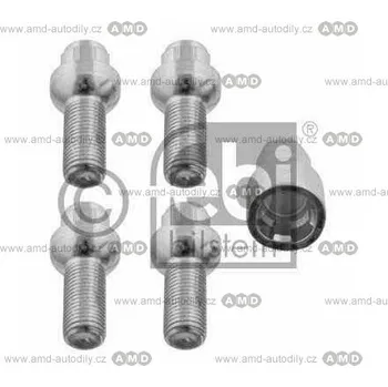Šroubek na kolo Pojistné šrouby kol M14x1.5 - FEBI - 998750004-S, CFA071004 - Octavia 1+2, Fabia 1+2, Superb 1+2