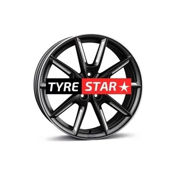 Alu kolo Borbet LX18 8x18 5x114.3 ET40 black matt silver spoke rim