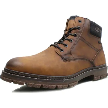 Pánská zimní obuv PÁNSKÉ KOTNÍKOVÉ BOTY TOM TAILOR 4280350009-00018 HNĚDÁ Barva: HNĚDÁ, Velikost: 44