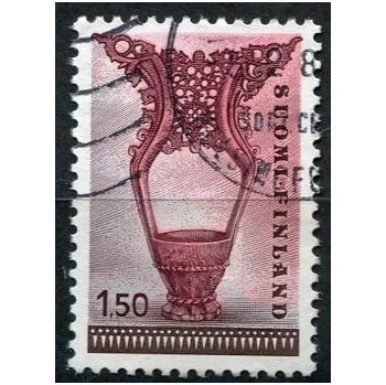 Poštovní známka Posti Finland (1976) MiNr. 794 - O - Finsko - lidové umění razítkované poštovní známky (1)