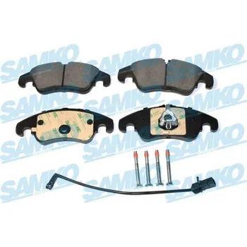Brzdová destička Sada brzdových destiček, kotoučová brzda SAMKO 5SP2282A