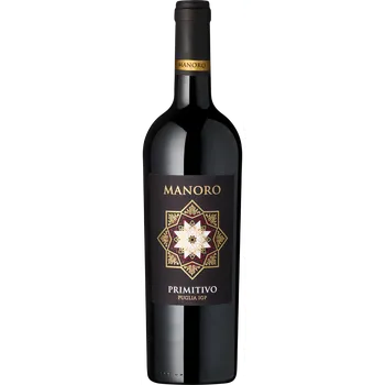 Víno Manoro Primitivo 2021 IGP, 0,75l