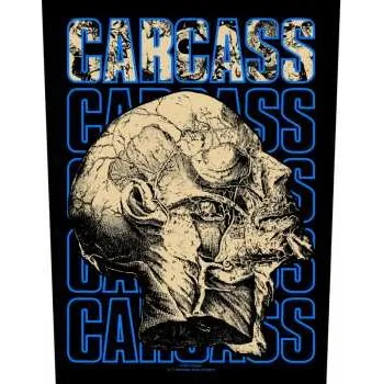 Nášivka Merch Carcass: Zádová Nášivka Necro Head 2022