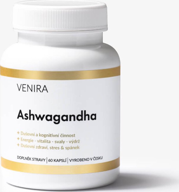VENIRA ashwagandha, 60 kapslí