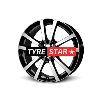 Alu kolo Brock RC25T 6.5x16 5x114.3 ET47 Schwarz Glanz Voll-Poliert (SGVP)