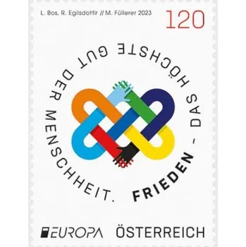Poštovní známka Österreich post (2023) MiNr. 3722 ** - Rakousko - EUROPA: Mír