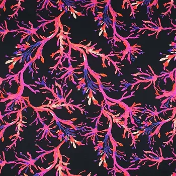 Úplet B0063 černý, abstraktní větvičky, š.170