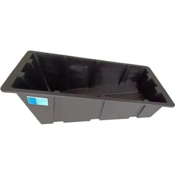 držák na solární panel Plastový držák pro panely na rovné střechy černý G979A 