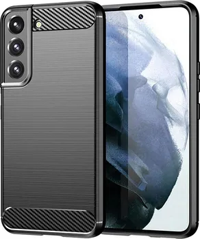 Pouzdro na mobilní telefon Forcell Carbon pro Samsung Galaxy S22 černé