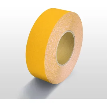 Lepicí páska Protiskluzová páska standard WT-5411 – minerální granulát v syntetické pryskyřici, žlutá, 25 mm × 6 m