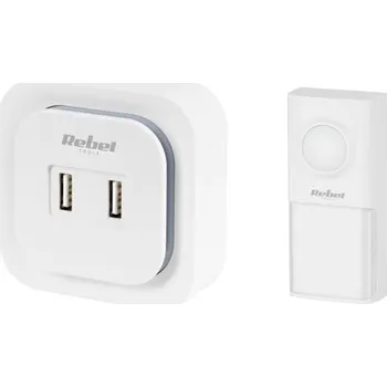 Domovní zvonek Zvonek bezdrátový REBEL URZ3266