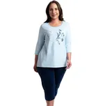 Dámské bavlněné pyžamo Italian Fashion Arietta M Modrá