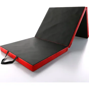Gymnastika Dave Sport Žíněnka - skládací 195 x 60 x 6 cm Kombinace černé a červené