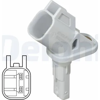 Brzdový systém Snímač, počet otáček kol DELPHI SS20581