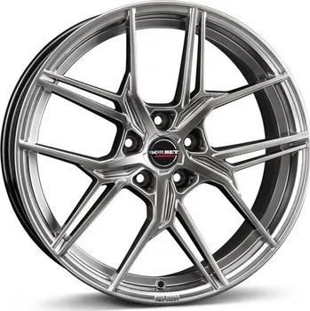 Alu kolo Alu disk Borbet QX 8.5x20, 5x114,3, 72.5, ET45 hyper black silver