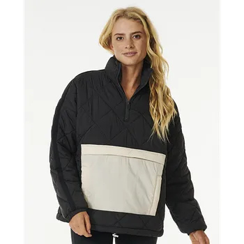 Pánská bunda Bunda Rip Curl ANTI-SERIES PACK ANORAK Black velikost L