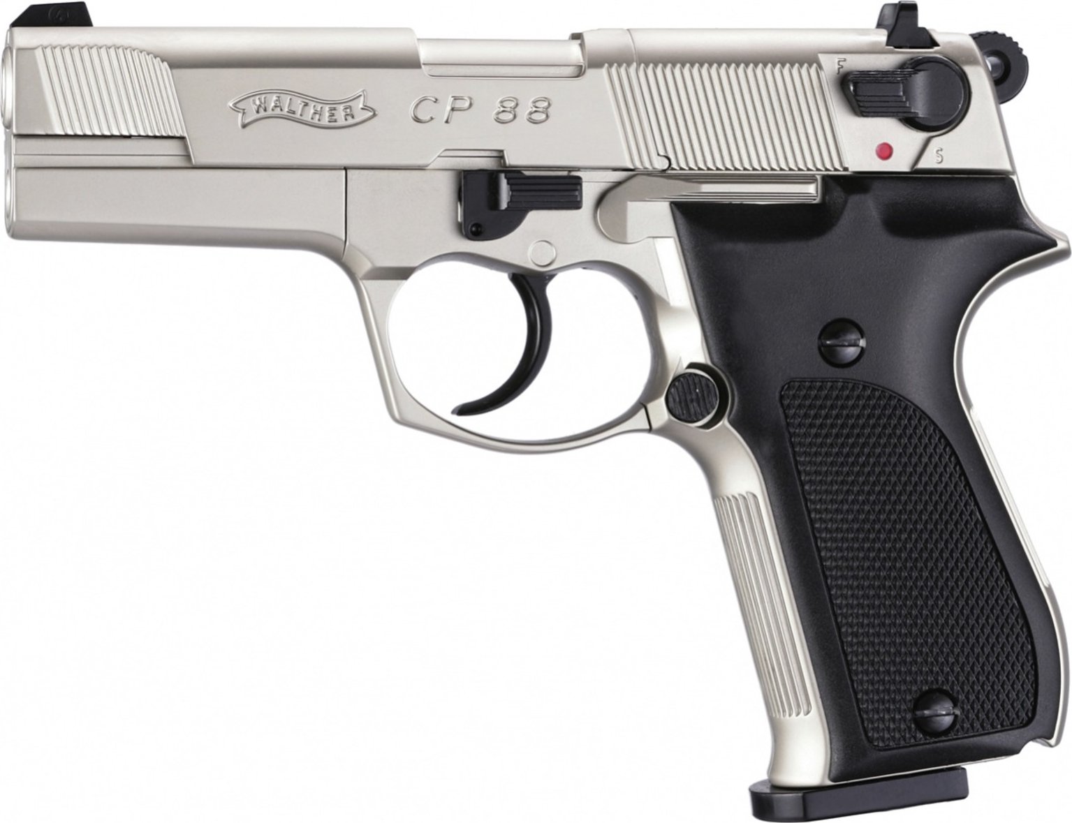 Vzduchová pistole Walther CP88 nikl