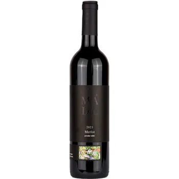 Víno Vinařství Mádl Merlot 2021 pozdní sběr 0,75 l