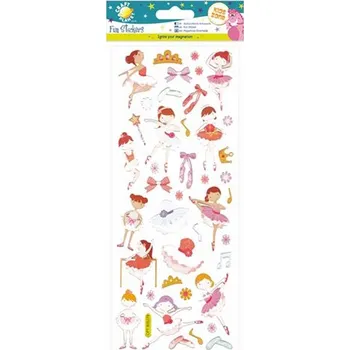 samolepka WEST DESIGN Samolepky třpytivé Krásná tanečnice
