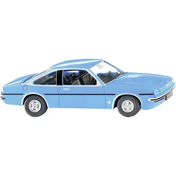 Modelová železnice Wiking 0234 02 H0 model osobního automobilu Opel Manta B, světle modrá