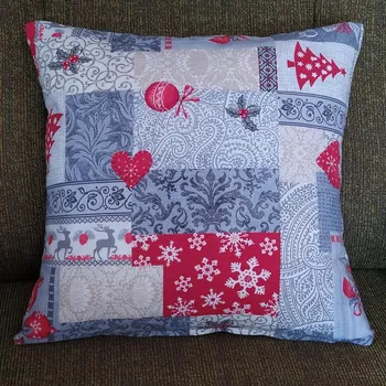 Vánoční dekorace Povlak na polštář 40x40 vánoční 09