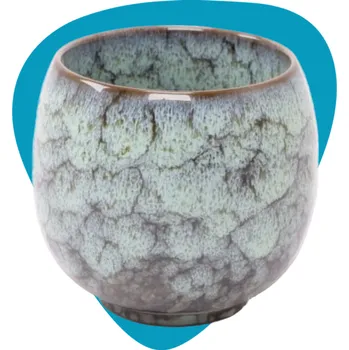 Penerini coffee Egg - Keramický šálek Tyrkys