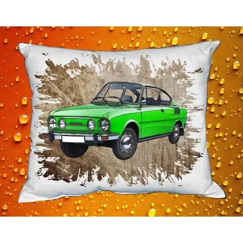 Povlak na polštářek Polštář s Českým autem 004 (auta České výroby)