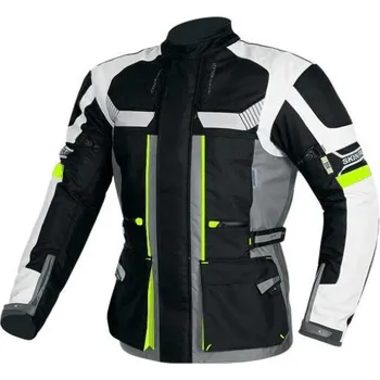 Moto bunda Textilní bunda Maxx 2206 black/yellow/grey Velikost: XS