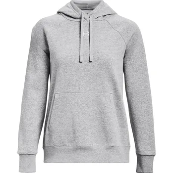 Dámská mikina Dámská mikina přes hlavu Under Armour RIVAL FLEECE HOODIE W šedá 1379500-013 - XS | UK 6,5 | US 9