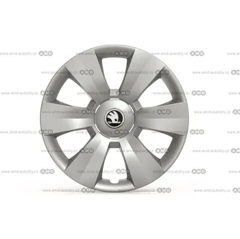 Poklice na kolo Leoplast Sail stříbrná 15\" 1 ks