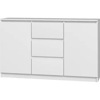 Ložnicová sestava Komoda TOPA 2D3S 120, BÍLÁ