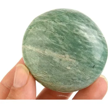 Přírodní kámen Hladký kámen amazonit (Madagaskar) 114g