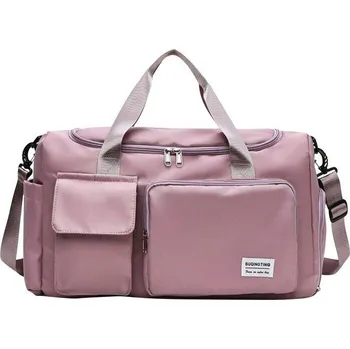 Sportovní taška Velkokapacitní cestovní Gym sportovní taška Růžová