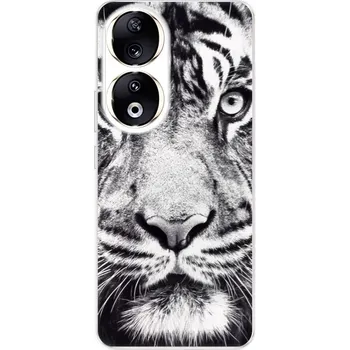 Pouzdro na mobilní telefon Silikonové pouzdro iSaprio - Honor 90 5G - Tiger Face (Odolný silikonový kryt, obal, pouzdro iSaprio - Honor 90 5G - Tiger Face - skvělá ochrana a pružnost, stylový UV potisk, lehkost, tiskne se v České republice)