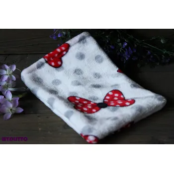 Coral fleece žínka - Mašličky