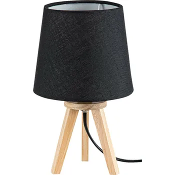 Lampička Rabalux stolní lampa Lychee E14 1x MAX 25W buk 2069