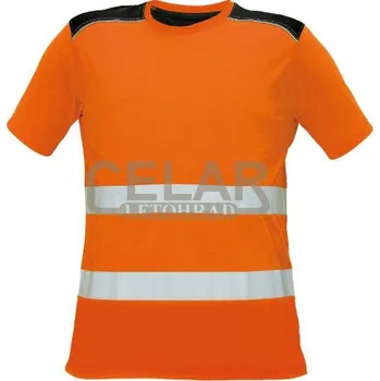 pracovní tričko CERVA Knoxfield HI-VIS tričko oranžové