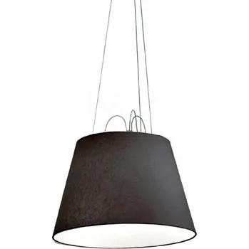 Tolomeo Mega sospensione černé 42, 52 Artemide - závěsné svítidlo stínítko: Black Ø 42cm