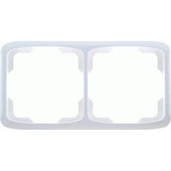 Dvojnásobný rámeček TANGO bílá