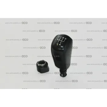 Rukojeť řadící páky 5. stupňová černá - 1Z0711141 9B9 - Octavia 1+2 - rukojeť je gumová