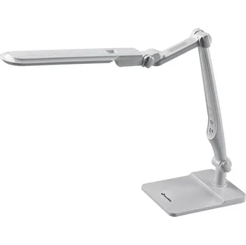 Stojací lampa ECOLITE LED stolní lampa dotyková, 9W, volba teploty světla, stmívatelná, bílý lesk LBL1207-BI