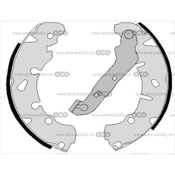 Brzda na kolo Brzdové čelisti - 1849.2725673