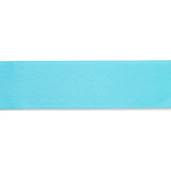 PRYM Saténová stuha, 3 m x 38 mm, světle tyrkysová