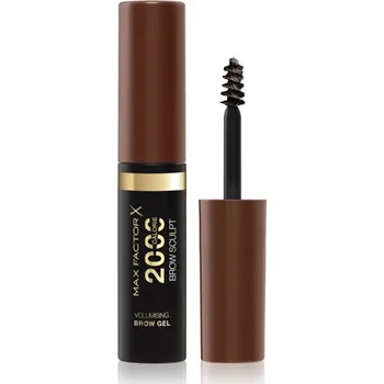 Řasenka Max Factor 2000 Calorie Brow Sculpt gel na obočí odstín 004 Black Brown 4,5 ml