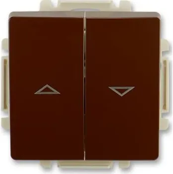 vypínač ABB Swing (L) žaluziové tlačítko hnědá 3557G-A88340 H1