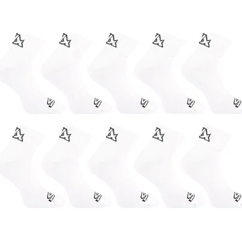 Pánské ponožky 10PACK ponožky Styx kotníkové bílé (10HK1061) S Možnost vrácení zboží ZDARMA do 120 dnů!