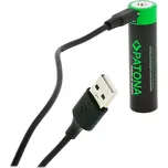 Aku 18650 Li-lon 3300mAh PREMIUM 3,7V s USB-C nabíjením a PCB ochranou